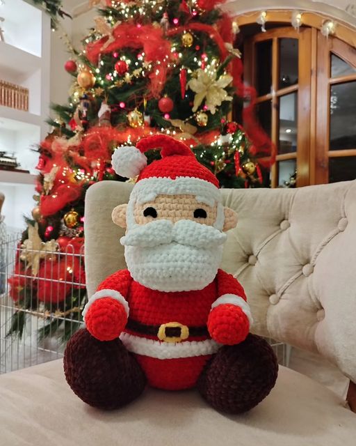 Crocheted Santa Claus